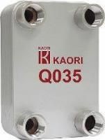 Паяный теплообменник-маслоохладитель KAORI Q085 купить на TEPLOOBMENNIC.RU