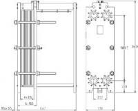 Пластинчатый разборный теплообменник SWEP GX-42S купить на TEPLOOBMENNIC.RU