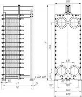 Пластинчатый теплообменник ЭТРА ЭТ-301 купить на TEPLOOBMENNIC.RU