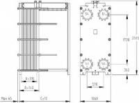 Пластинчатый разборный теплообменник SWEP GX-145N купить на TEPLOOBMENNIC.RU