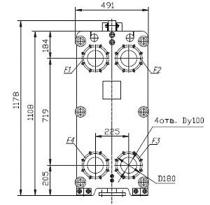 Габаритный чертёж ТПлР S33 IS.02.